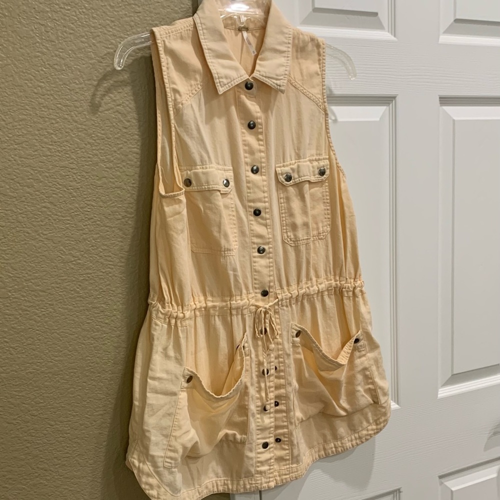 Free people women vest size M